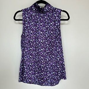 WHBM Sleeveless Tie Back Halter Top